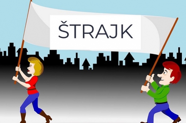 Sutra štrajk u školama i protest Unije sindikata prosvetnih radnika