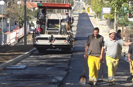 Počelo asfaltiranje Ulice Nikole Lunjevice