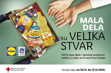 Lidl i Crveni krst prikupljaju namirnice za najugroženije