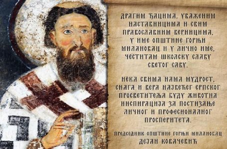 Predsednik opštine čestitao Savindan