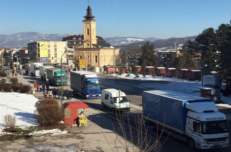 Božićna vožnja ulicama Milanovca