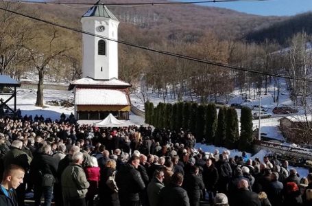 Iguman Jovan Nikitović sahranjen u porti manastira Vujan