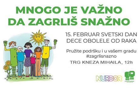 Svetski dan dece obolele od raka 15. februar