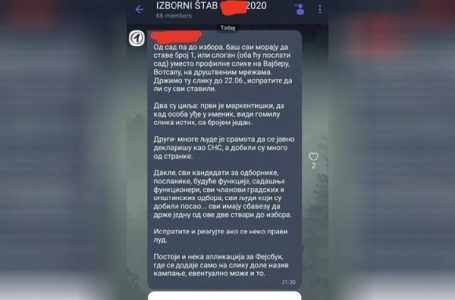 Poruka botovima: Mnoge je sramota da se deklarišu kao SNS