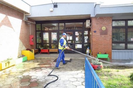 JKP Gornji Milanovac počelo dezinfekciju vrtića
