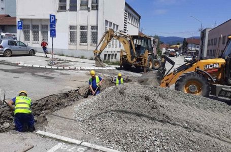 Radovi na mreži u Ulici Tihomira Matijevića