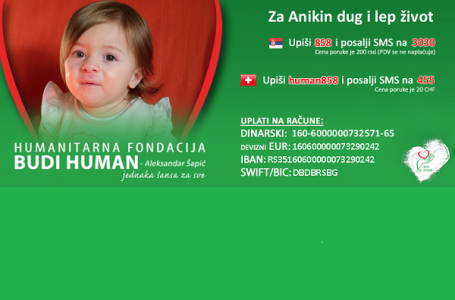 Za Aniku sada ima nade, jedino je potrebno sakupiti dovoljno novca