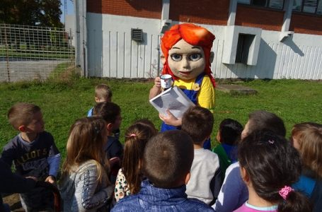 Ljubica u poseti mališanima PU „Sunce“