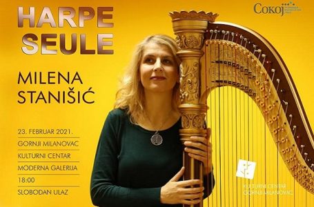 Koncert harfe: Milena Stanišić