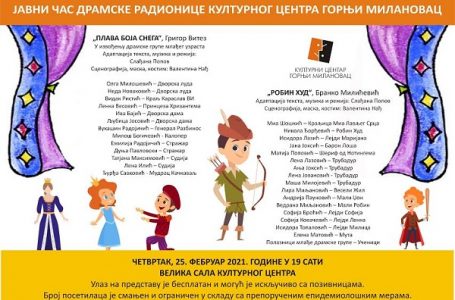 Javni čas Dramske radionice Kulturnog centra