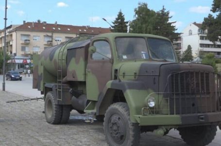 Cisterne Vojske Srbije dnevno isporuče 27 tona vode