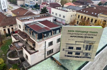 Publikacija „Vila porodice Tešić graditeljsko ostvarenje Jaroslava Prhala“