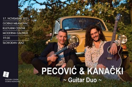 Koncert: Pecović & Kanački – Guitar Duo