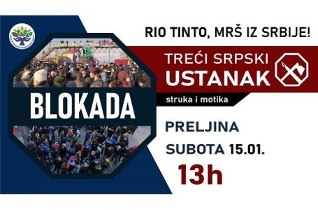 Ekološki ustanak: U subotu blokade u Beogradu, Užicu, Preljini, Loznici…
