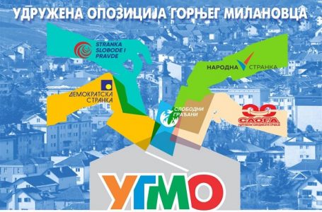 Udružena opozicija G. Milanovca: Sutra na trgu razgovor sa građanima i anketiranje