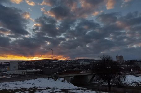 Sunčan zimski dan – uveče stižu oblaci i kiša