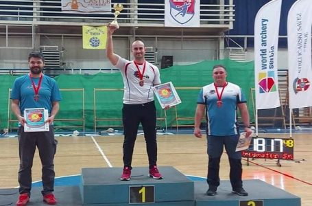Ognjen ustrelio zlato na državnom prvenstvu u Temerinu