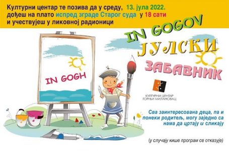 „In Gogov“ – julski zabavnik