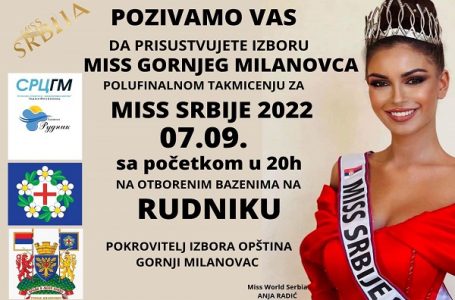 Gornji Milanovac spreman za polufinalni izbor za Miss Srbije