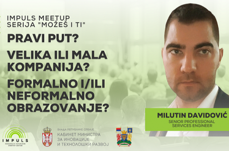 Impuls meetup sa Milutinom Davidovićem