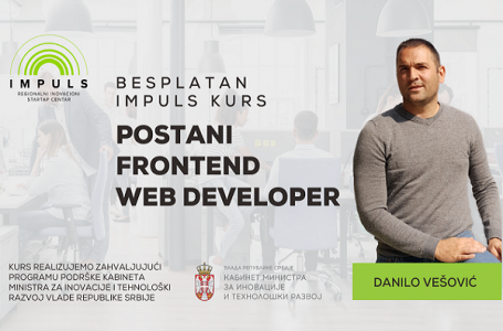 Impuls centar: Kurs za frontend web programere