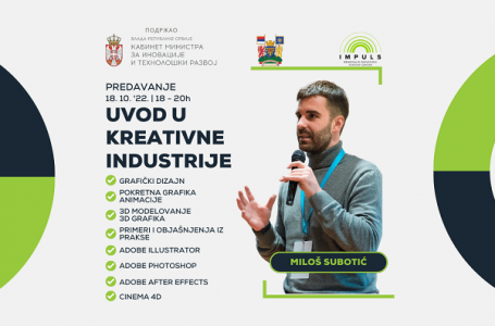 Impuls predavanje: Uvod u kreativne industrije
