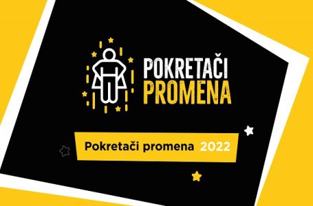 Otvoren konkurs Nominuj Pokretače promena za 2022