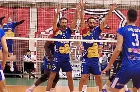 Poraz milanovačkih odbojkaša na gostovanju u Novom Sadu