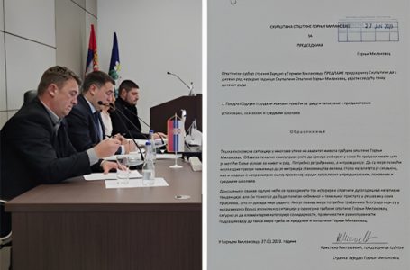 „Zajedno“ uputili predlog skupštini da deca Milanovca dobiju besplatne udžbenike i vaučere