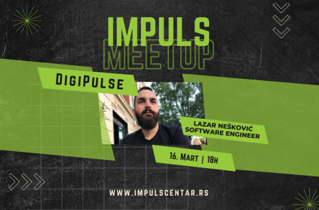 Impuls meetup „DigiPulse“: Gost Lazar Nešković