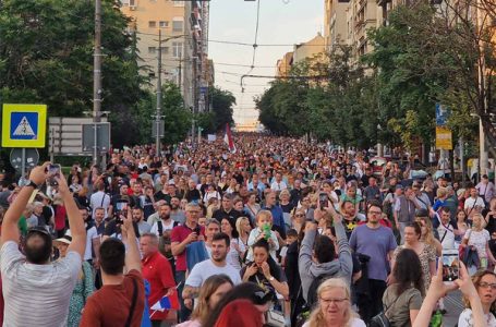 Šesti protest Srbija protiv nasilja održaće se u petak u 18 časova