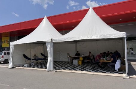 Akcija dobrovoljnog davanja krvi u Šop Parku u ponedeljak