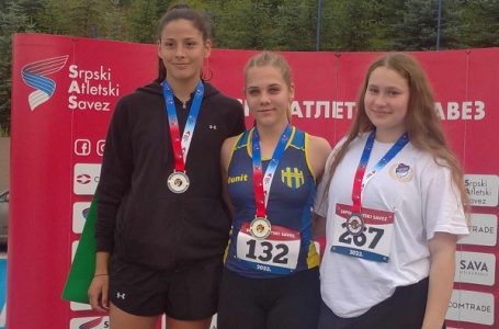AK Takovo: Nikolina osvojila treće mesto i bronzanu medalju