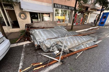 Olujno nevreme protutnjalo i kroz G. Milanovac, otklanjaju se posledice