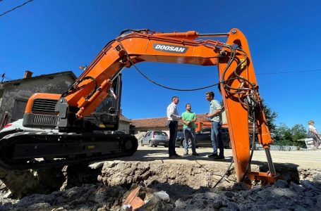 Kovačević: Cilj da svaka kuća na Rudniku bude priključena na novu kanalizacionu mrežu