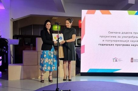 Naučni klub G. Milanovac dobitnik priznanja i finansijske podrške za projekte promocije nauke