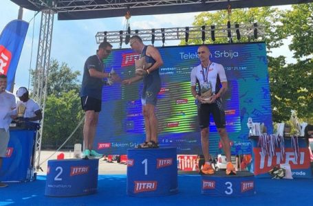 Milanovački triatlonac Nenad Milić zauzeo treće mestu u trci „11 Tri Belgrejd 2023″