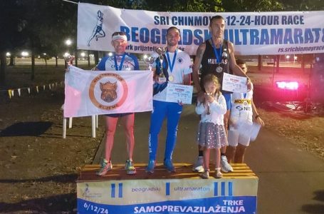 “Trke samoprevazilaženja”: Nikola Veljović pobednik trke na 6 sati ultramaratona u Beogradu