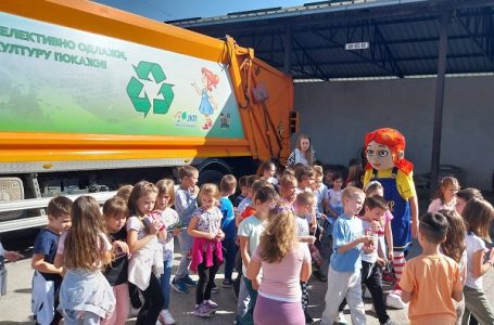 Predškolci u poseti JKP „Gornji Milanovac“