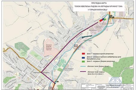 Potpuno zatvaranje glavne ulice u smeru od Nevada ka centru počinje u ponedeljak