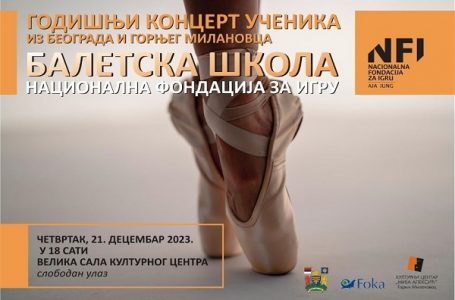 Godišnji koncert učenika baleta