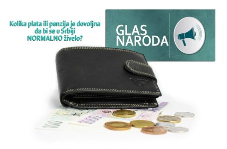Glas naroda: Kolika plata ili penzija je dovoljna da bi se u Srbiji normalno živelo? (video)