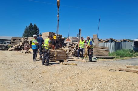 Kovačević obišao radove na izgradnji dečjeg vrtića u Nevadama