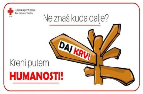 Akcija dobrovoljnog davanja krvi 15. aprila