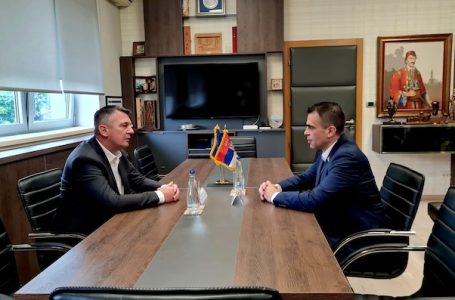Ministar Đorđe Milićević posetio opštinu Gornji Milanovac