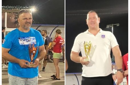 Radničke sportske igre – Danko Ilić i Andrija Kubat na pobedničkom postolju