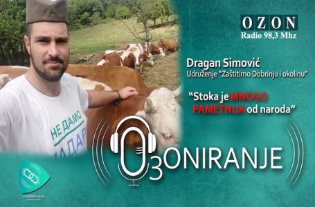 OZONIRANJE: „Stoka je mnogo pametnija od naroda“ (AUDIO)