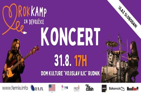 Sedmi rok kamp za devojčice na Rudniku: Zavšni koncert održaće se u subotu
