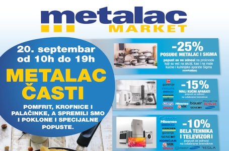 Metalac časti pomfrit, krofnice, palačinke…