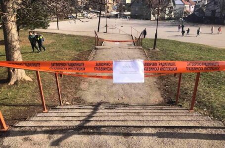 Građevinska inspekcija zabranila za korišćenje stepenište u Trećoj osnovnoj